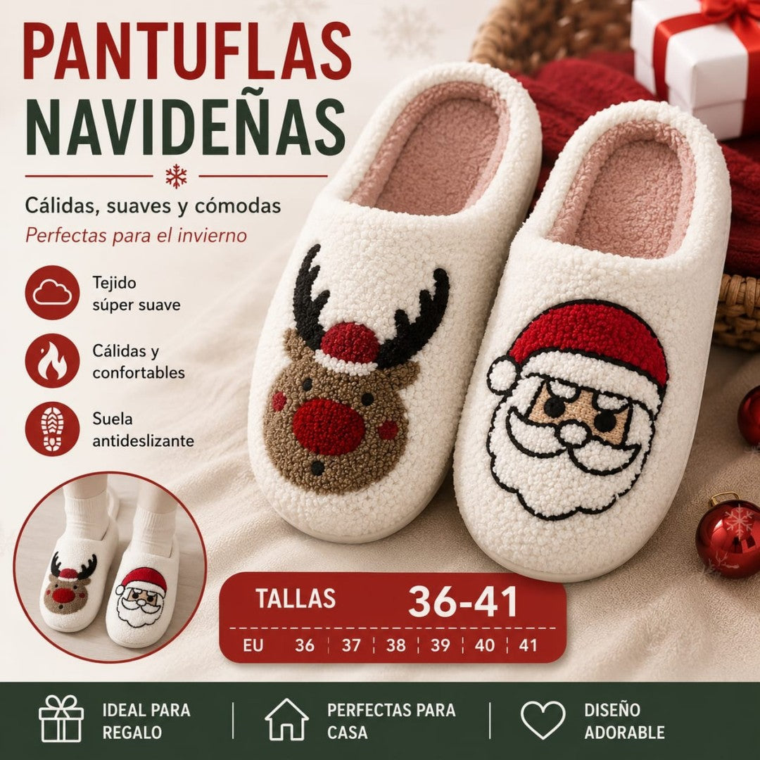 PANTUFLA NAVIDAD 36-41