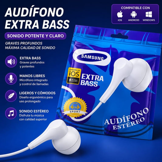 AUDIFONO CABLE SAMSUN T-180