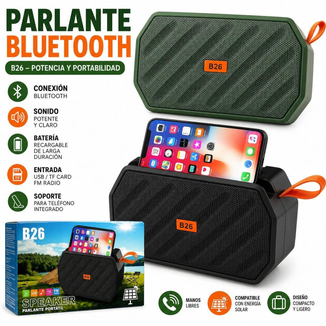 PARLANTE BLUETOOTH B26