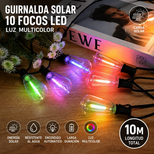 GUIRNALDA DE LUCES VINTAGE 10M