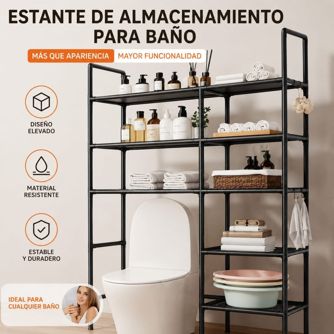 ORGANIZADOR PARA INODORO