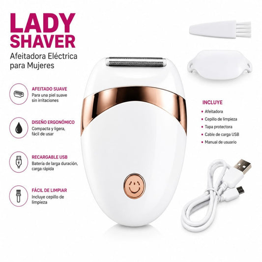 DEPILADORA ELECTRICA PARA MUJER