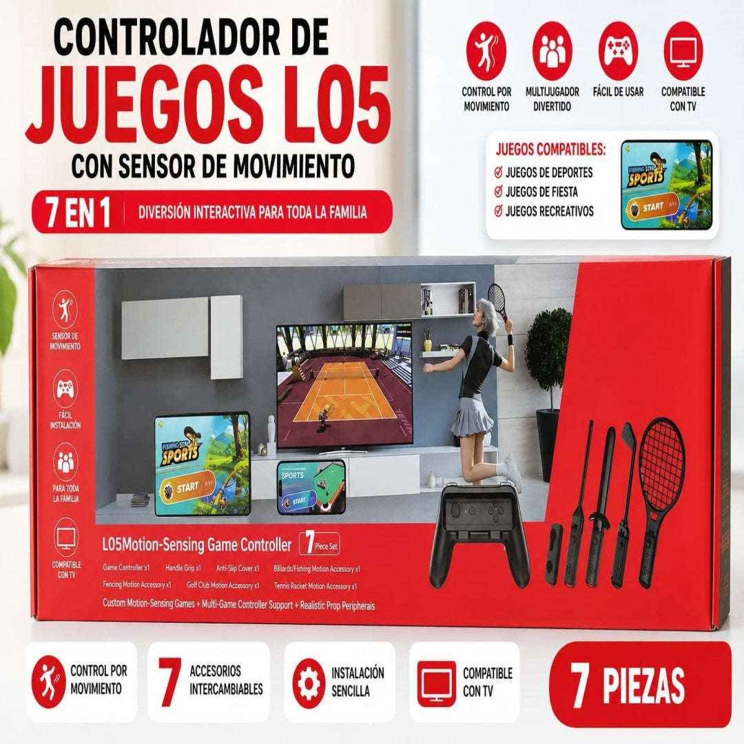 KIT DE JUEGOS POR MOVIMIENTO 7EN1 L05