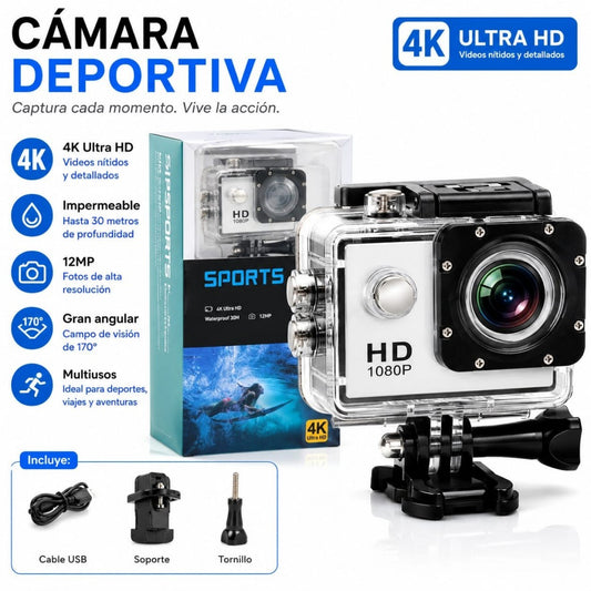 CAMARA DEPORTIVA 1080P
