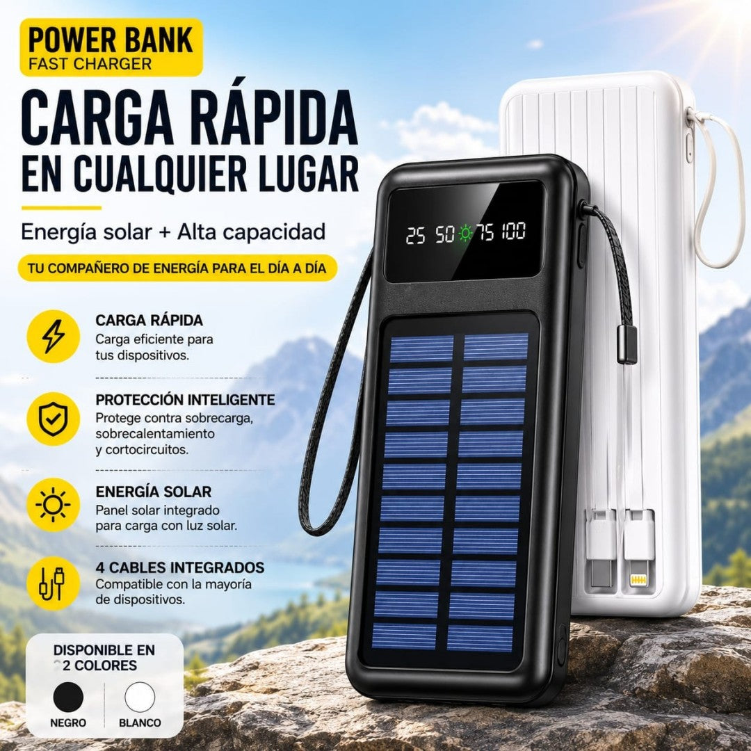 POWER BANK SOLAR T610