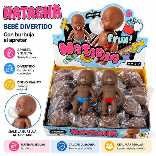 SQUISH MUNECO NEGRO