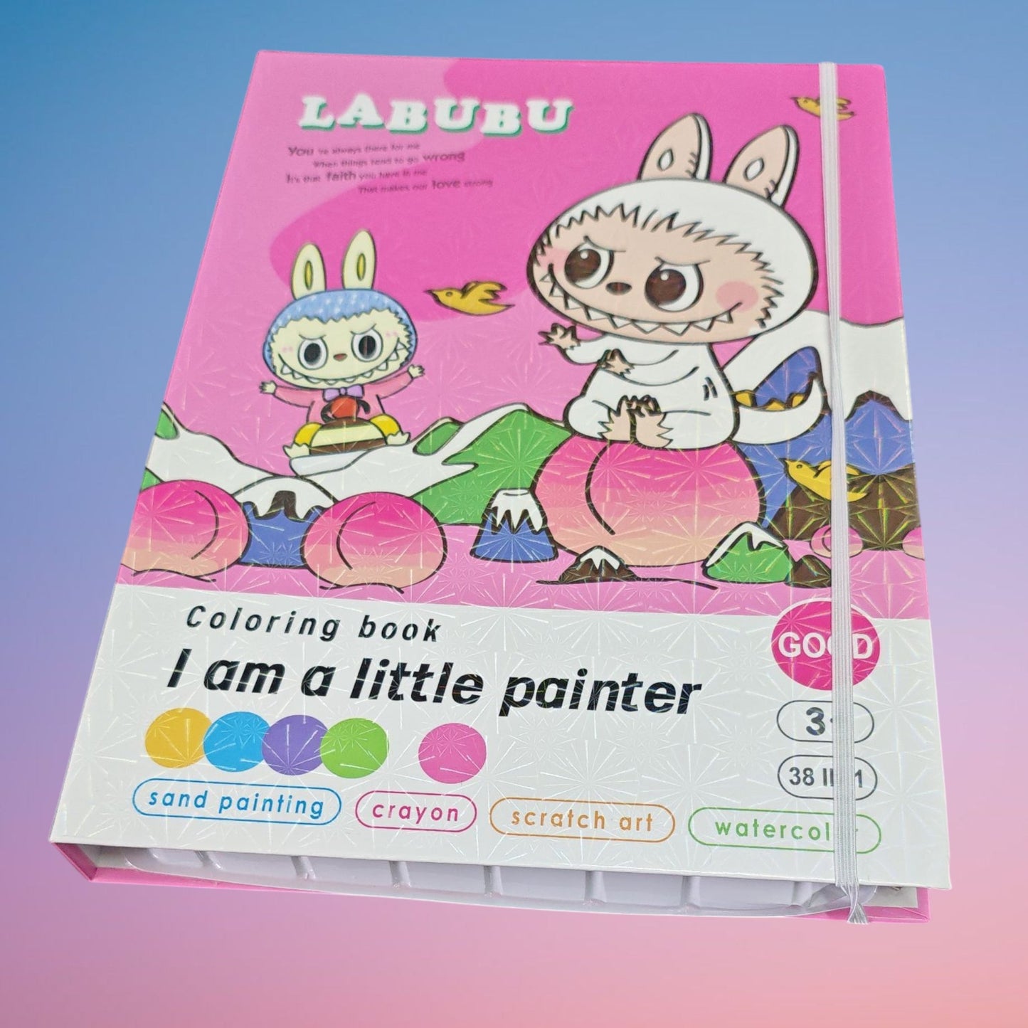 SET ARTE LIBRO COLOREAL PERSONAJE CD1315 LABUBU