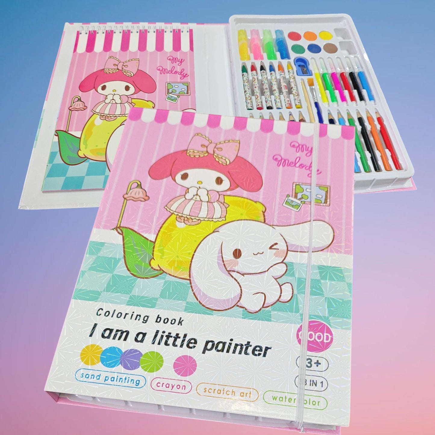 SET ARTE LIBRO COLOREAL PERSONAJE CD1315 SANRIO
