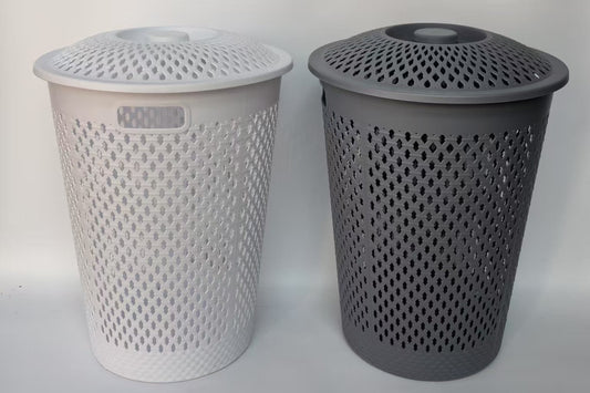 CANASTA CON TAPA PVC YF-0027