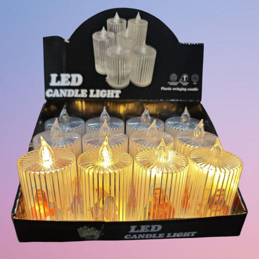 CANDELA LED NAVIDAD 5.8CM