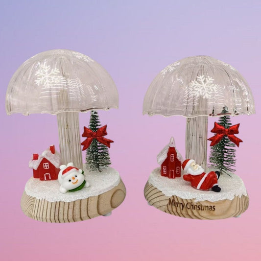 LAMPARA HONGO NAVIDAD XY-659