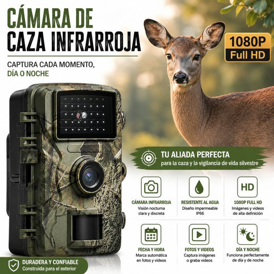 CAMARA TRAMPA CAMFLAJE