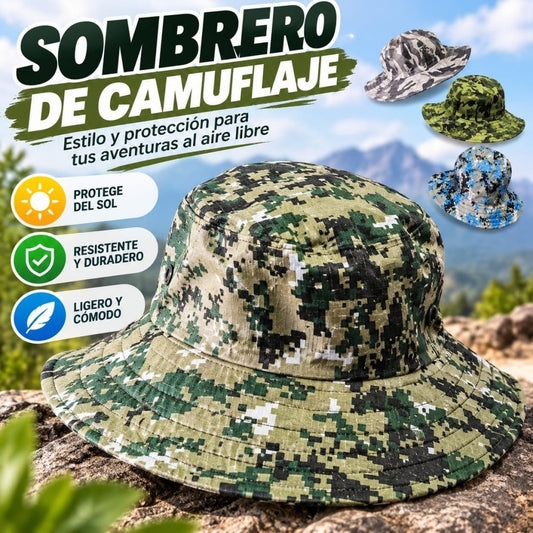 SOMBRERO PESCA CAMFLAJE