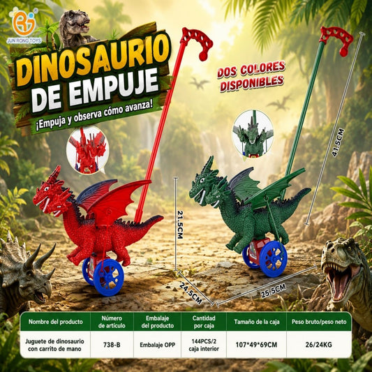 DINOSAURIO EMPUJE 738-B