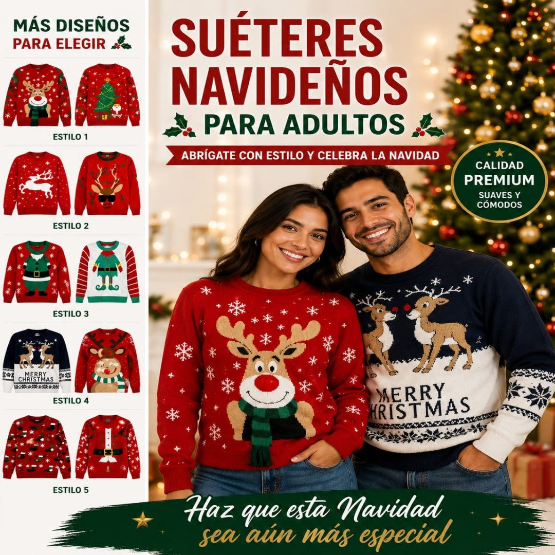 SUETER TEJIDO NANIDENO ADULTO