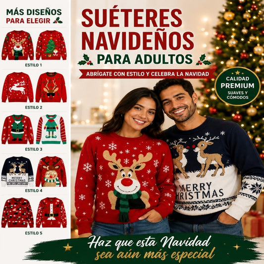 SUETER TEJIDO NANIDENO ADULTO