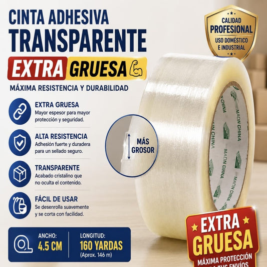 CINTA EMPAQUE GRUESA 160YD*4.5CM