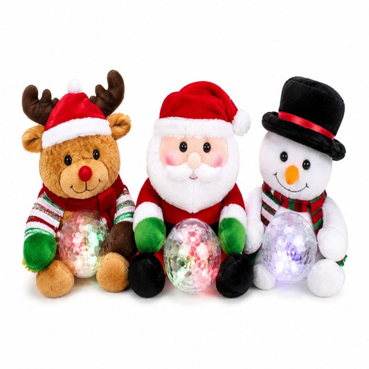 PELUCHE NAVIDENO CON LASER LETRA
