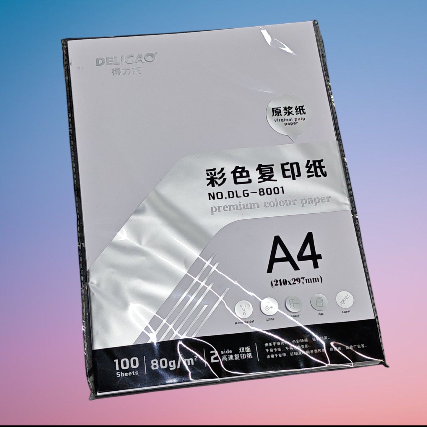 PAPEL HOJA BLANCA A4 100H