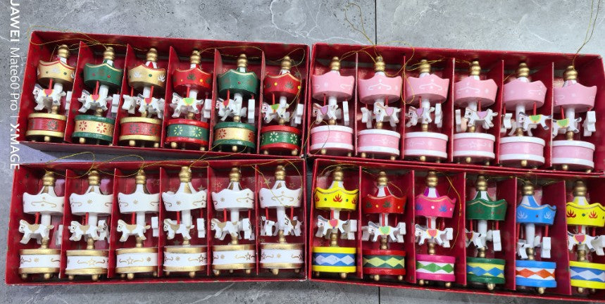 ADORNO CARRUSEL 6PCS