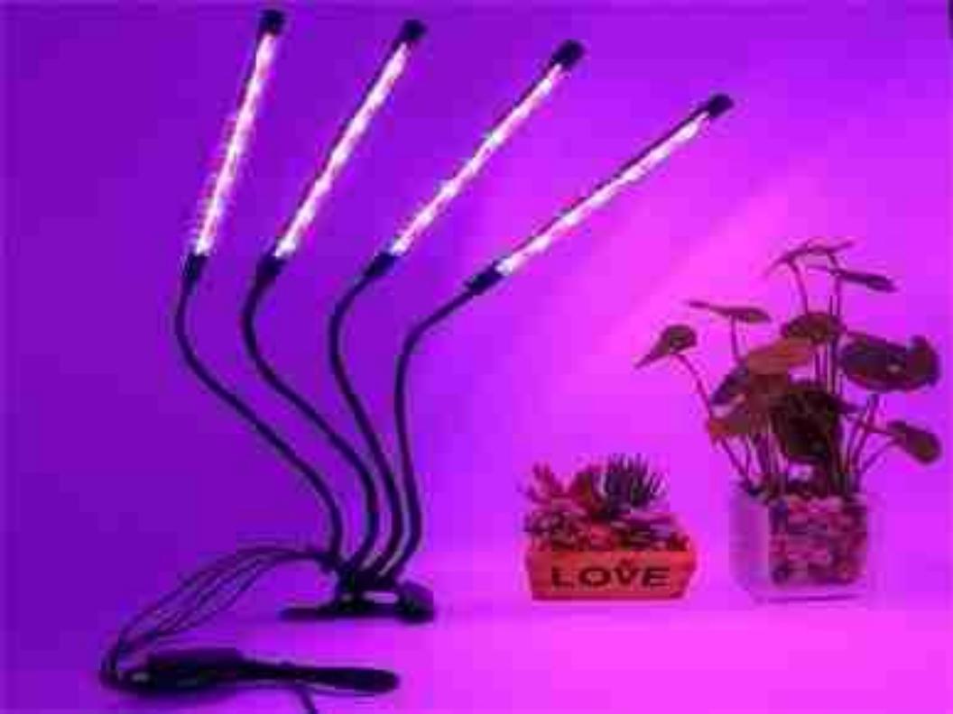 LAMPARA PARA PLANTA 4 TIRA