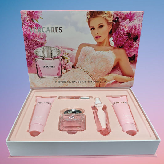 SET BODY Y CREMA MUJER 4PCS B5006 VESCAGA