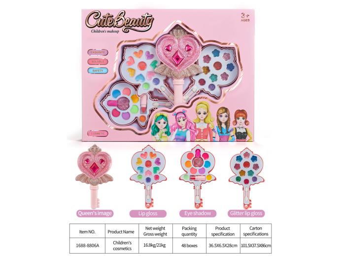 SET MAQUILLAJE JUGUETE 1688-8806A