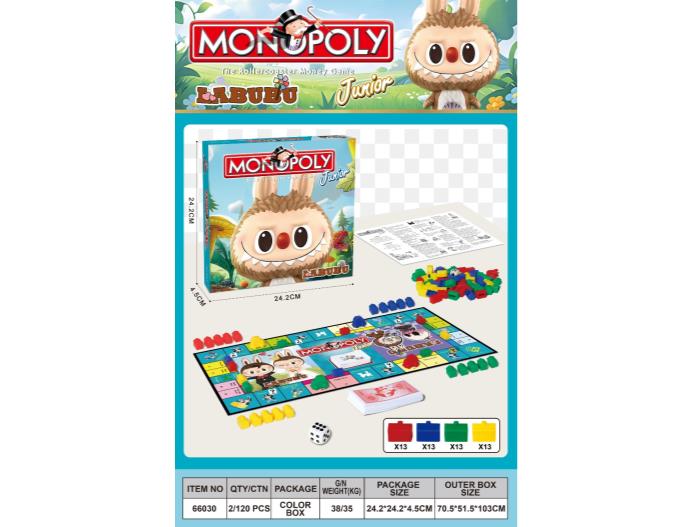 MONOPOLIO LABUBU 66030