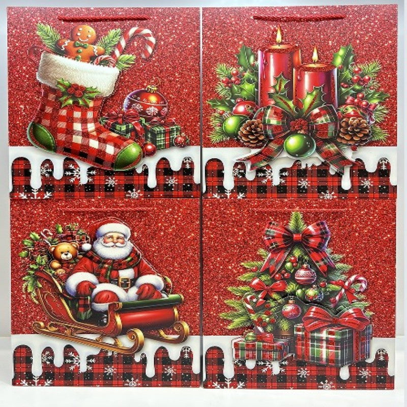 BOLSA REGALO NAVID S 23*18CM 1455