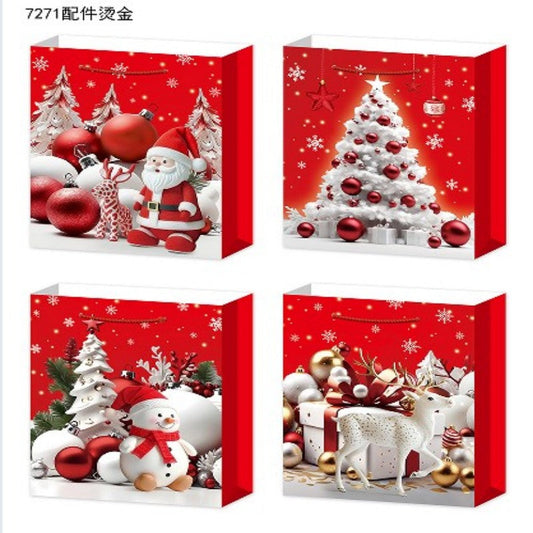 BOLSA REGALO NAVID S 23*18CM 7271