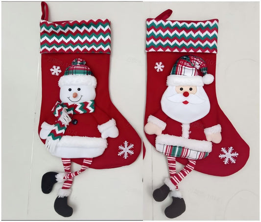 BOTAS NAVID MUNECO PIERNA