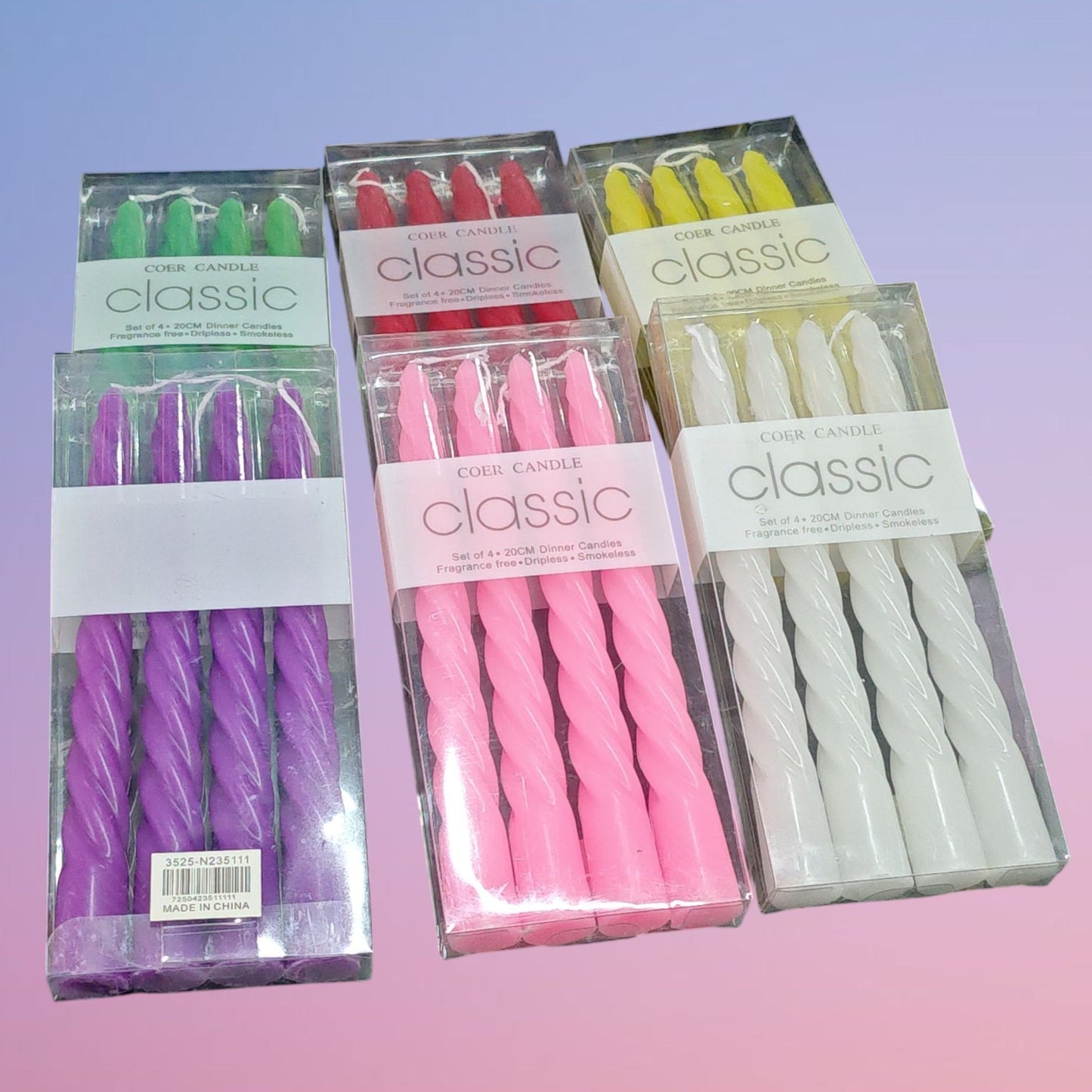 CANDELA CLASSIC 4PCS 8PULG