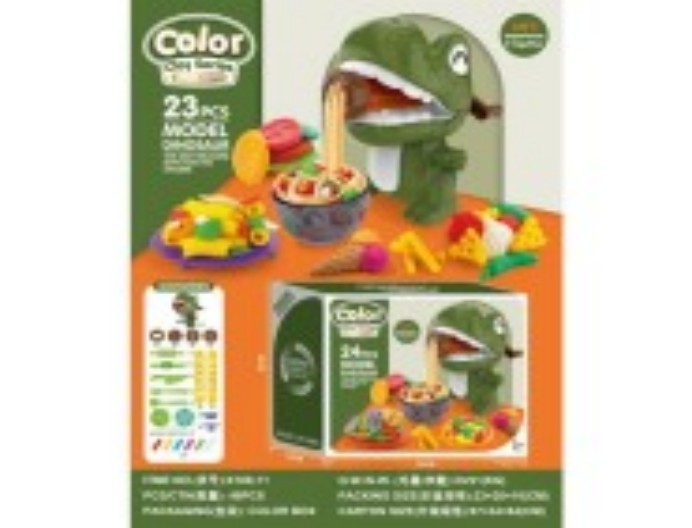 SET PLASTILINA DINOSAURIO DIY X168-11