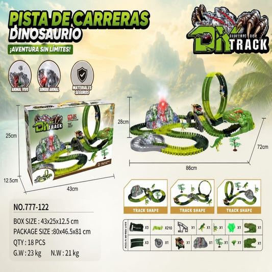 PISTA DINOSAURIO VOLCAN 777-122