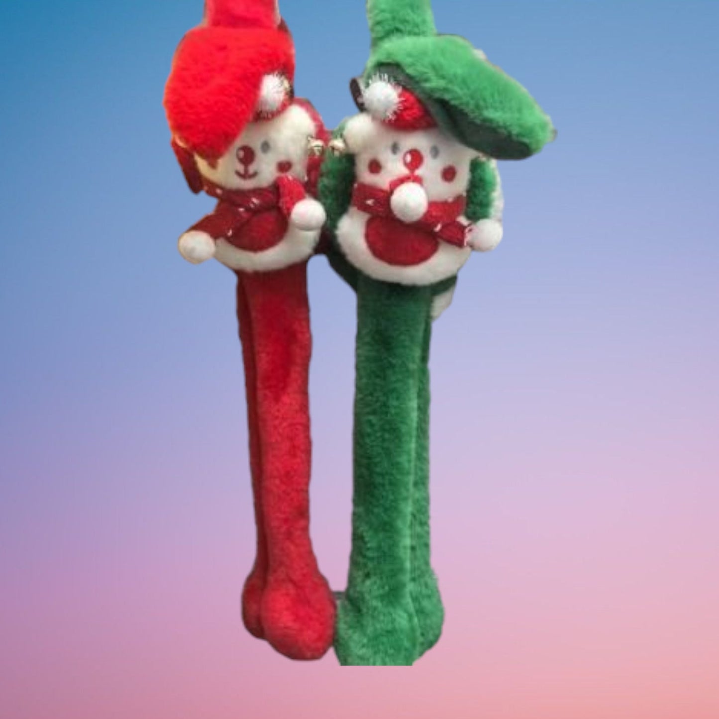 OREJERAS BUFANDA MUNECO NIEVE