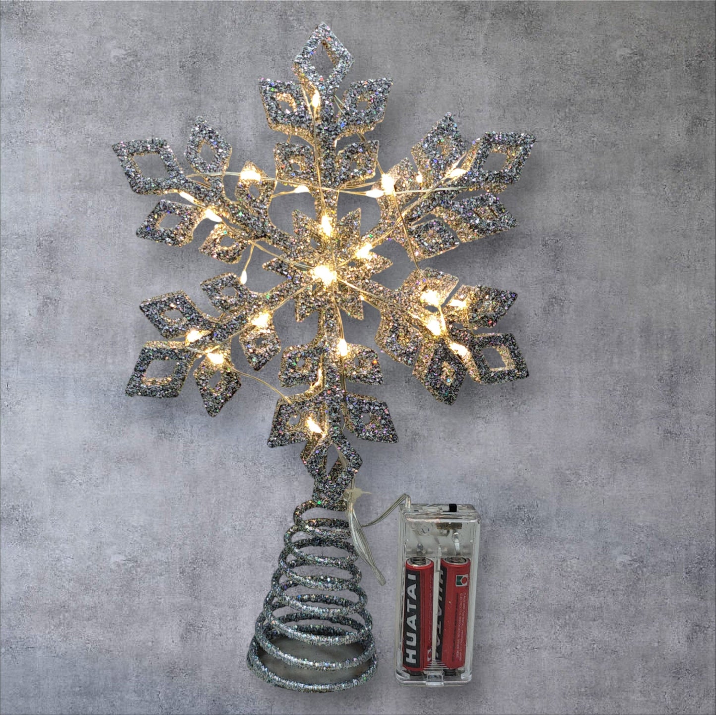 LUZ NIEVE P/ARBOL 17*6*25CM AM811134-7