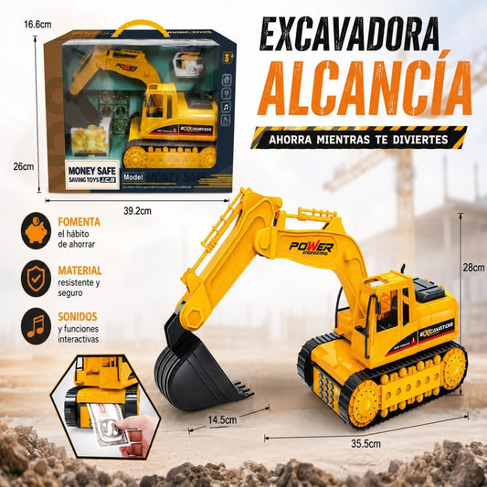 TRACTOR ALCANCIA LUZ WF-3007
