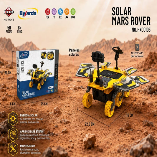 CARRO ROVER MARCIANO SOLAR HXC0103