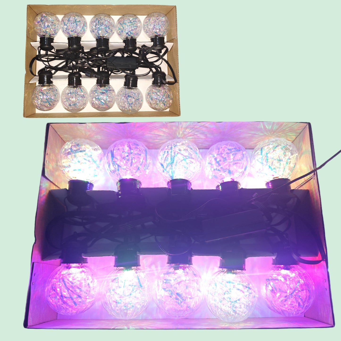 LUZ BOTELLA BOLA 10L