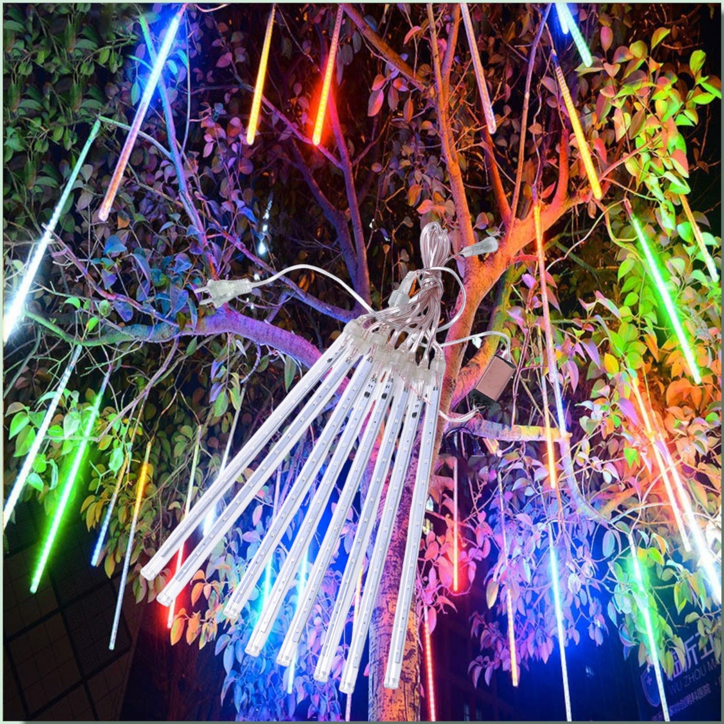 LUZ METEORITO 30CM COLOR