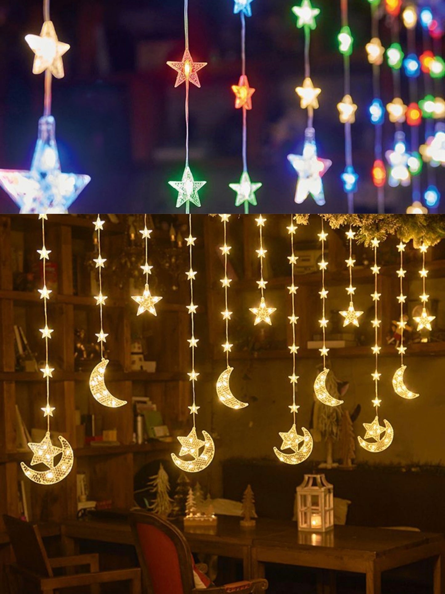 LUZ LUNA+ESTRELLA 12TIRA