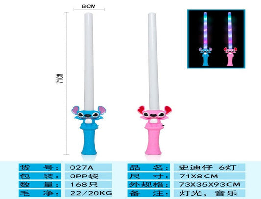 ESPADA LUZ STITCH 027A