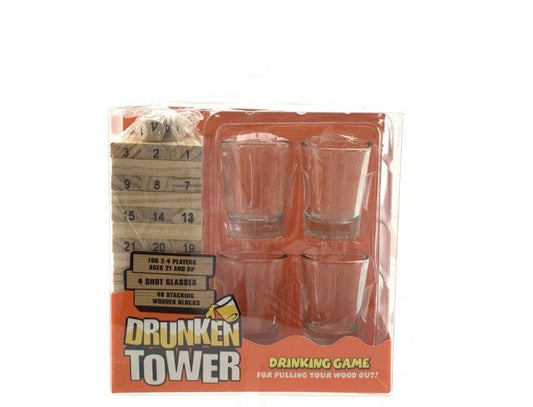 JUEGO TRAGO JENGA MADERA  AN21448C