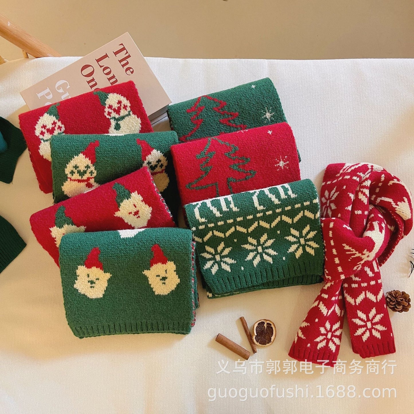 BUFANDA NAVIDAD P/NINO