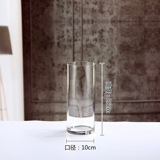 FLORERO TUBO VIDRIO 10*25