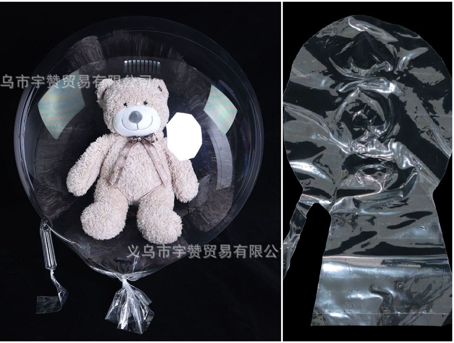 GLOBO TRANSPARENTE 30PULG