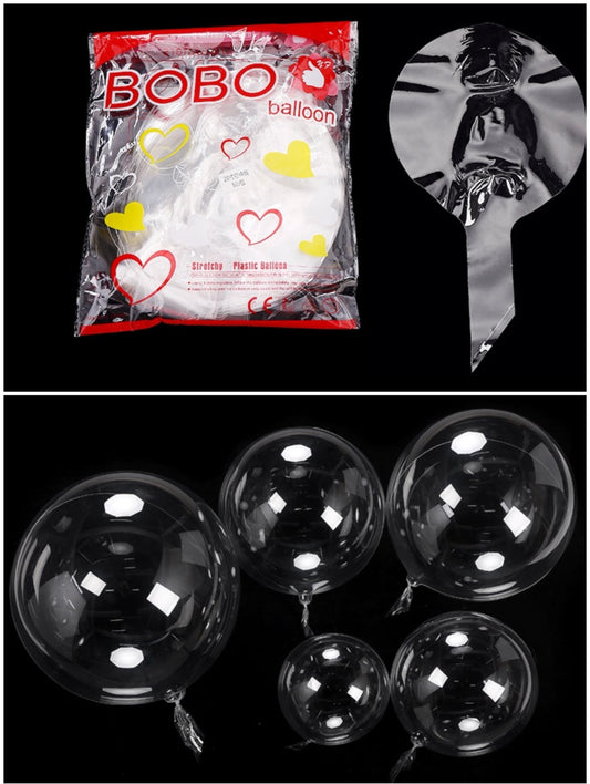 GLOBO TRANSPARENTE 20PULG