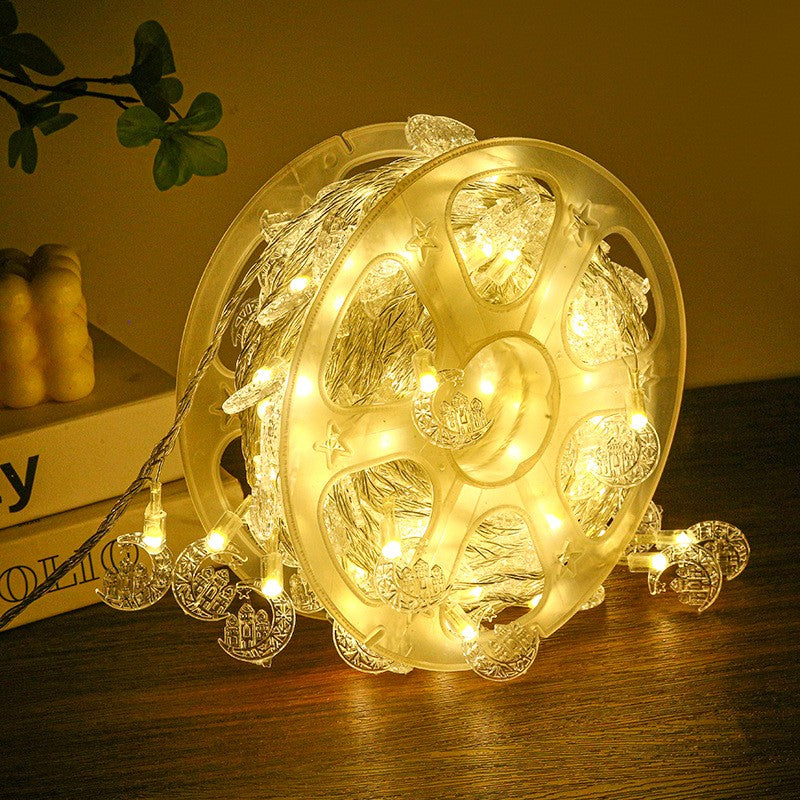 LUZ LUNA 150LED ROLLO 30M CALIDO