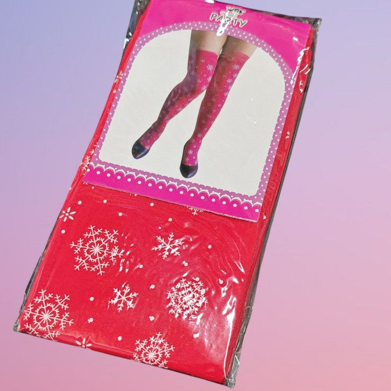 MEDIAS LARGAS NAVIDAD NIEVE