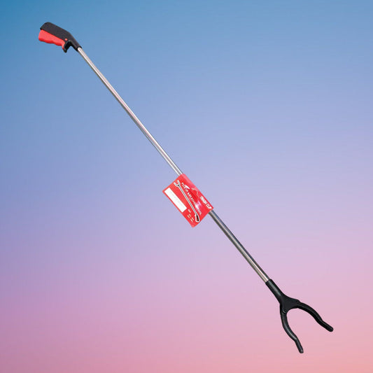 PINZA PARA RECOGER BASURA ACERO